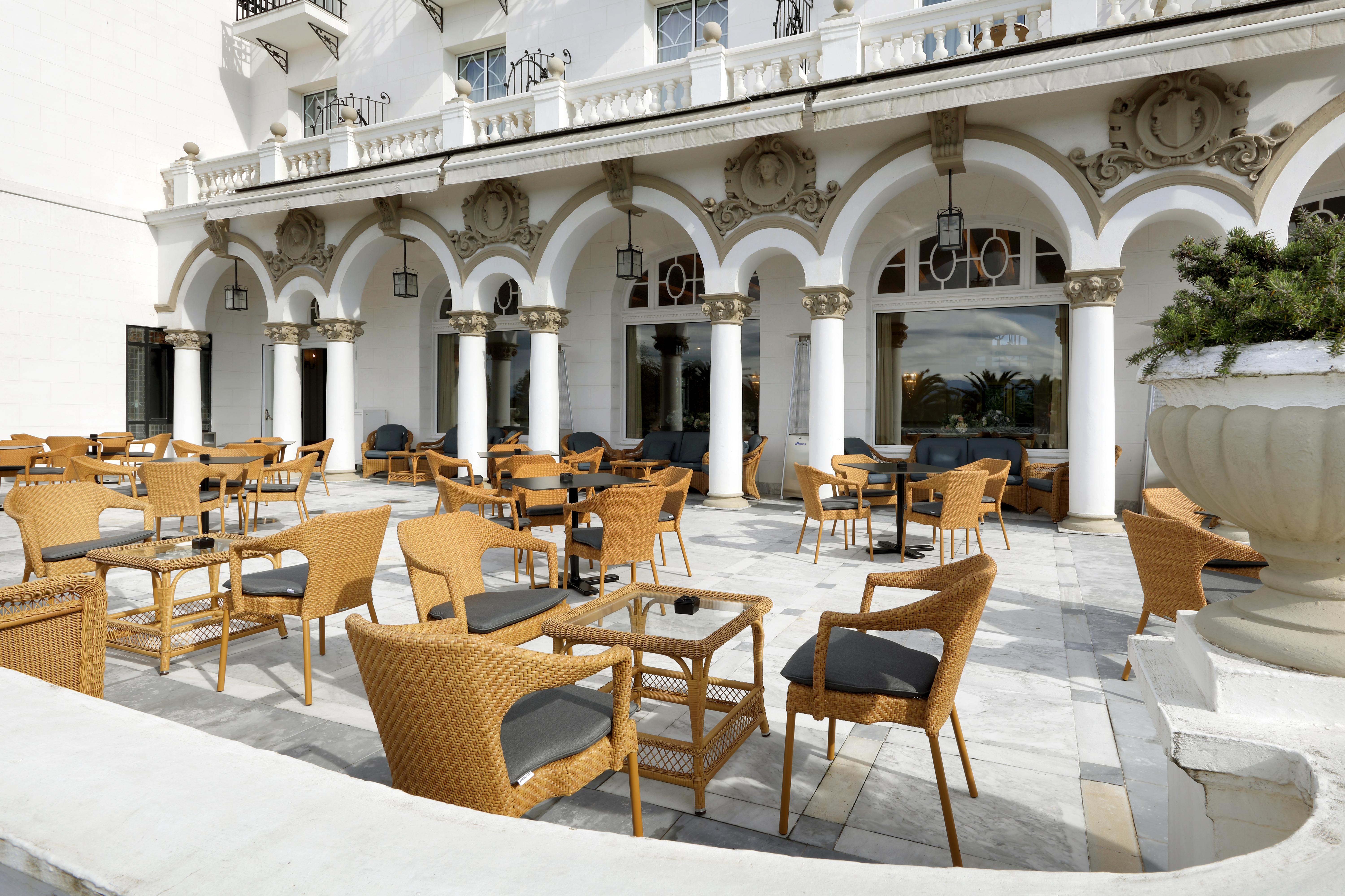 Eurostars Hotel Real Santander Exterior photo The hotel's restaurant
